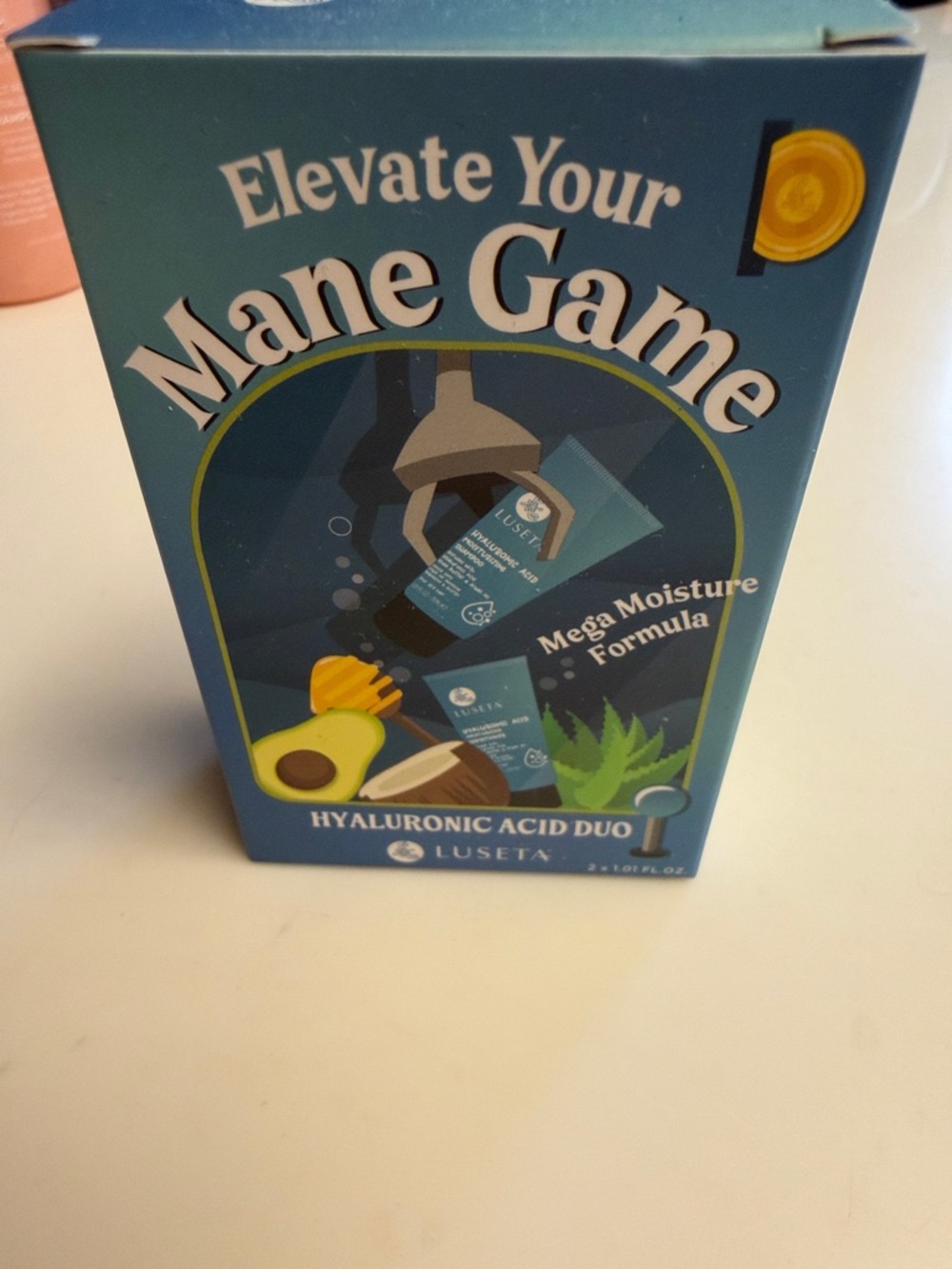 Elevate Your Mane Game Hyaluronic Acid Duo - Blue